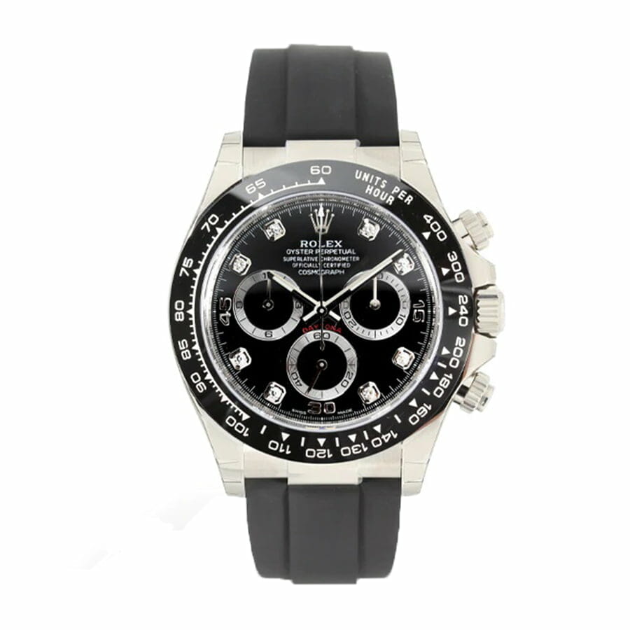 rolex-cosmograph-daytona-black-steel-dial-116519ln rolex-daytona-oysterflex-diamond-replica