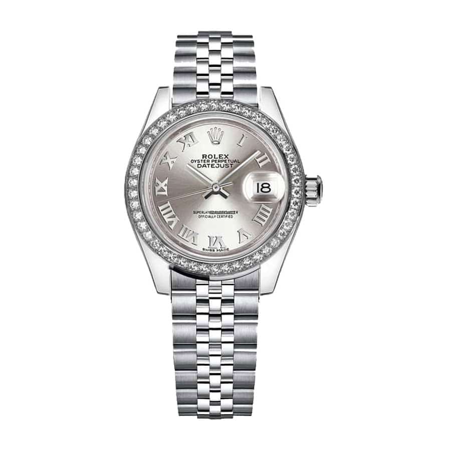 rolex-datejust-28mm-279166-platinum-automatic-grey-with-diamond-dial-jubilee-replica